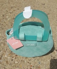Wet Seal Round aqua purse with