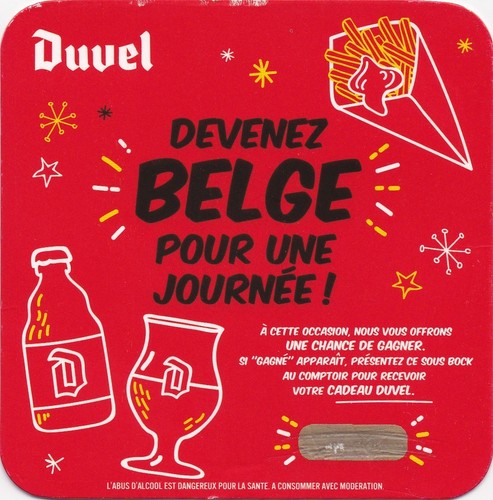 Sous bock duvel - bock,