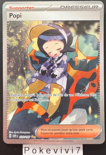 Carte pokemon popi - carte,