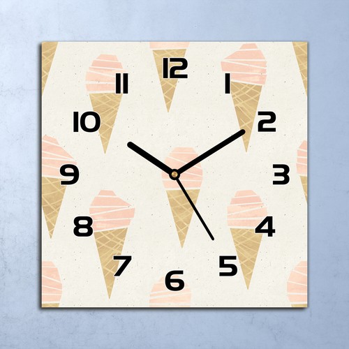 Horloge murale verre - murale, en