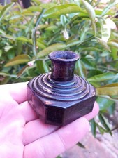 Encrier Ancien Verre XVIIIe