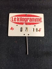 Étiquette de boucherie