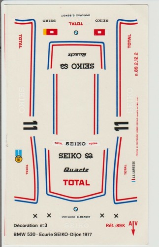 Decal solido bmw 530 - solido,