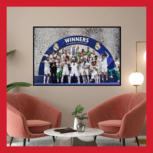 Toile poster real madrid - poster,