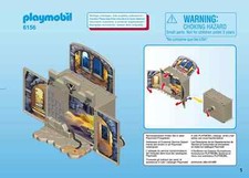 PLAYMOBIL 6156 pièce détachée pour le coffret de la pièce trésor des chevaliers