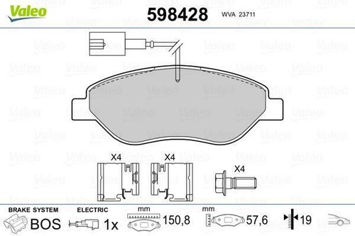 Jeu plaquettes de frein - jeu,