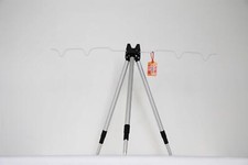 EFT Trépied 3-teilig Avec Plateau De Couche Support Canne à Pêche 1,20m Tiges