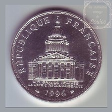 100 Francs Panthéon - 1996 - SUP/SPL - monnaie française argent
