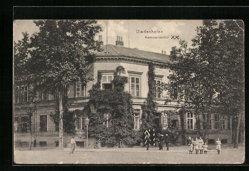 Cpa diedenhofen kommandantur - diedenhofen,,