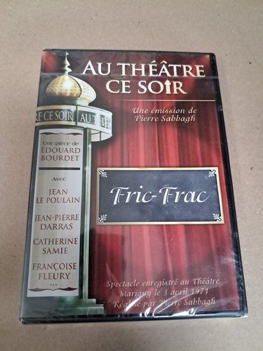 Neuf dvd piece theatre fric - dvd, de
