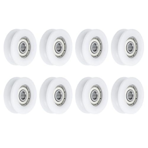 Lot poulies nylon - de,