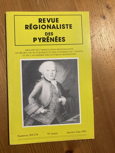 Revue régionaliste pyrénées - régionaliste,