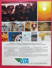 Publicité presse: l'Afrique