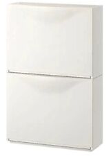 Ikea TRONES blanc meuble à chaussures, rangement chaussure Blanc Ikea  