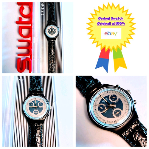 Swatch chrono neuf nos silver - swatch,