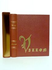 VILLON OEUVRES LES HEURES CLAIRES N° ENLUMINURES VAULPRÉ DEBEAUVAIS POÉSIE
