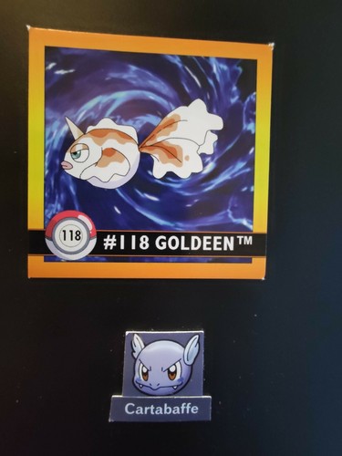 Stickers pokémon 118 - pokémon, n°118