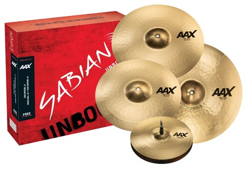 Sabian aax brilliant 4pc - brilliant,