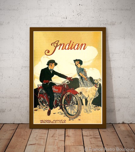 Affiche publicitaire vintage