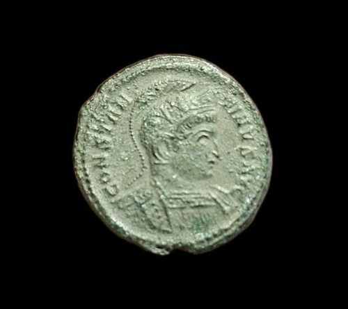 Nummus constantine vot - of, is