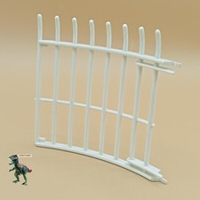 Playmobil-Porte-Cage-Lions-Barros-Clôture-Grille-Cirque-Entrée-Dompteur