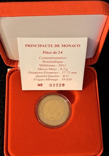 Commemorative euro monaco - commemorative,