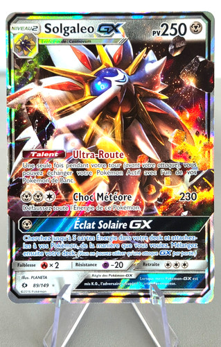 Carte pokémon solgaleo - pokémon,