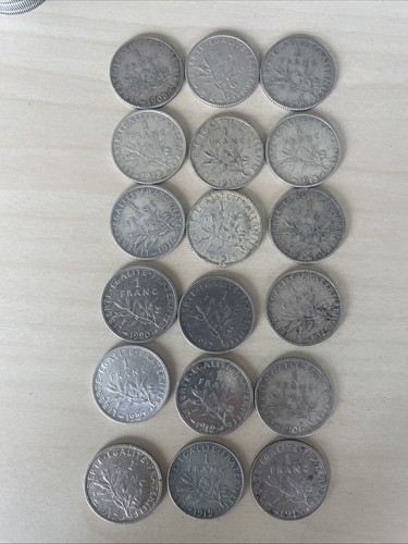 Lot pièces franc - piÈces,