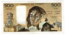 France billet 500 francs - 500,