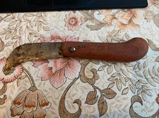 Ancien Couteau Serpette Greffoir 716 Véritable Édouard 