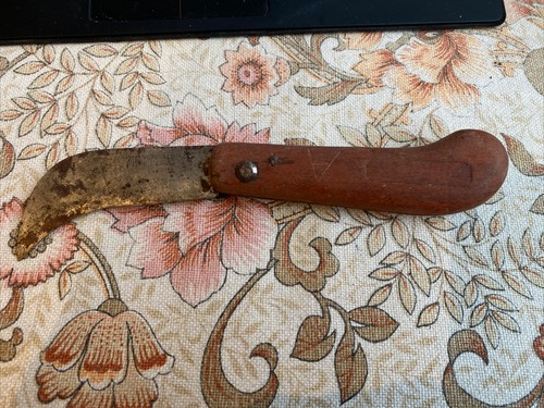 Ancien couteau serpette - ancien,