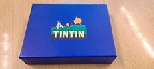 COFFRET DE 2 JEUX DE CARTES " EN VOITURE TINTIN " HERGE & MOULINSART COMME NEUF