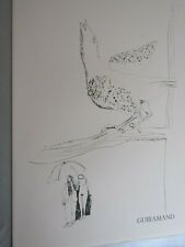 GUIRAMAND /  Dessins en noir