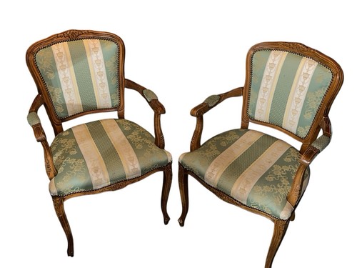 Pair vintage louis xv - of,