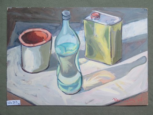 Tableau huile sur - l'huile, table