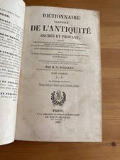 Dictionnaire classique de l'Antiquité sacrée et profane / Bouillet, 1841