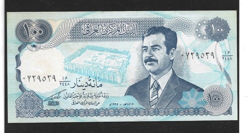 Billet banque irak 100 - billet, de