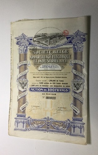 Société belge appareillage - société,