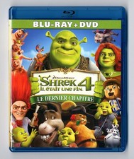 BLU-RAY + DVD ★ SHREK 4 IL