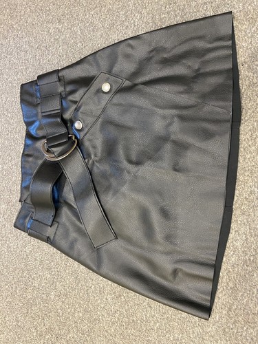 Jupe asos cuir noir - asos,