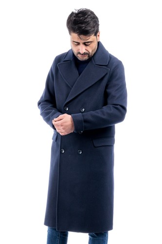 Manteau homme long double - à,