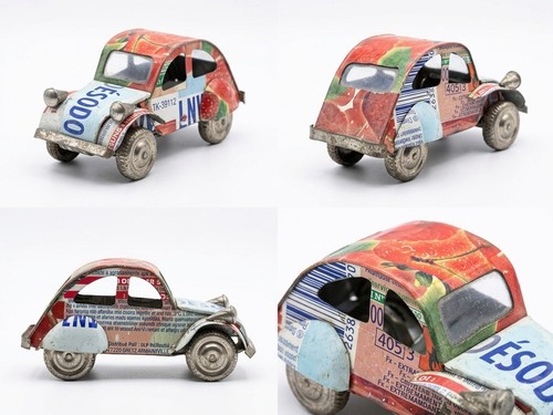 Miniature citroën 2cv - miniature,
