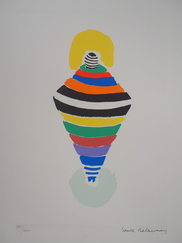 Sonia delaunay robe toupie - sonia, :