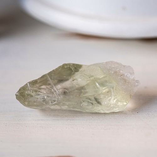 Quartz vert pierre brute - quartz,