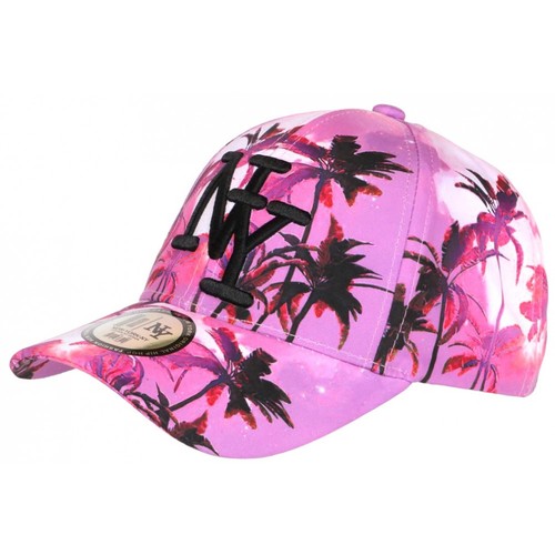 Casquette violette noire - ny,