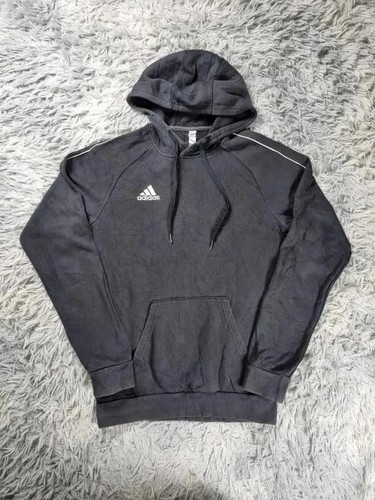 Hoodie vintage adidas noir - vintage,