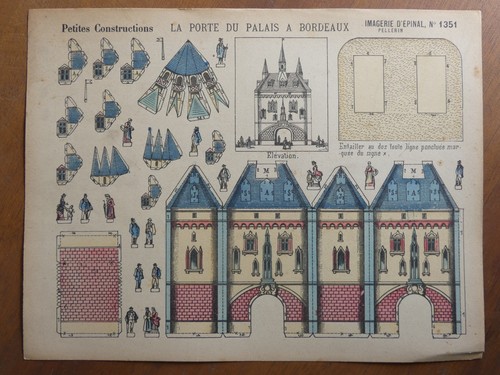 Maquette papier porte - papier,