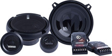 Audio PRX50C Power Reference Series 5.25" Component Speakers with 1" Tweeters -