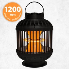 Tischheizstrahler Infrarouge Parasol Chauffant Lanterne 1200W 360° Réflecteur