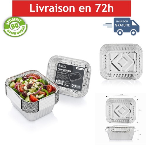 Bacs égouttement aluminium - 20,